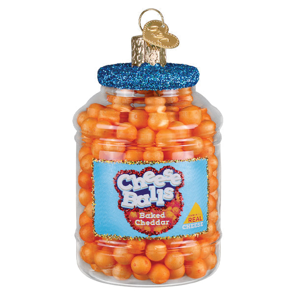 Old World Christmas: Cheese Balls Christmas Ornament