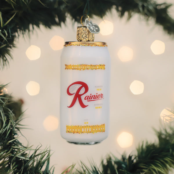 Rainier Beer Can Ornament - HT Animal Supply