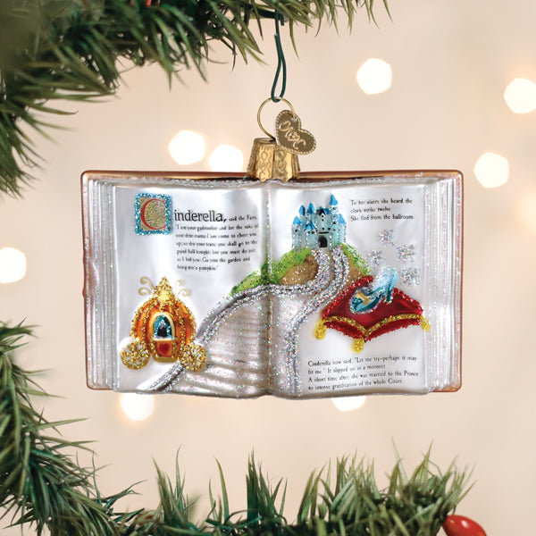 Cinderella Book Ornament - HT Animal Supply