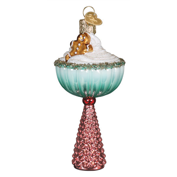 Old World Christmas: Gingerbread Glam Cocktail Christmas Ornament