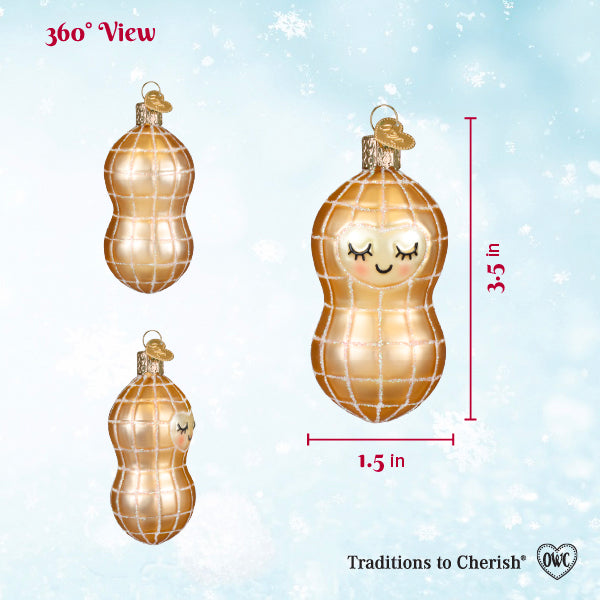 Old World Christmas: Little Peanut Christmas Ornament