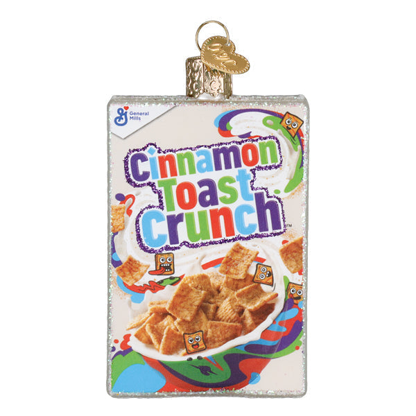 Old World Christmas: Cinnamon Toast Crunch Box Christmas Ornament