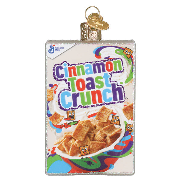 Old World Christmas: Cinnamon Toast Crunch Box Christmas Ornament