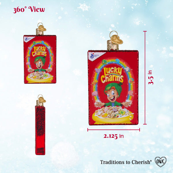 Old World Christmas: Lucky Charms Box Christmas Ornament
