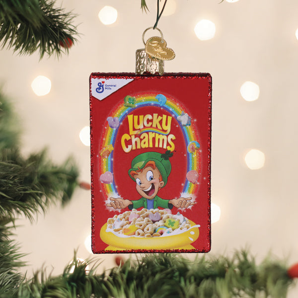 Old World Christmas: Lucky Charms Box Christmas Ornament