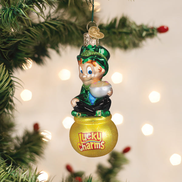 Old World Christmas: Lucky The Leprechaun Christmas Ornament