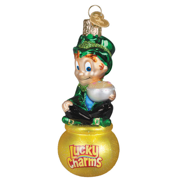 Old World Christmas: Lucky The Leprechaun Christmas Ornament