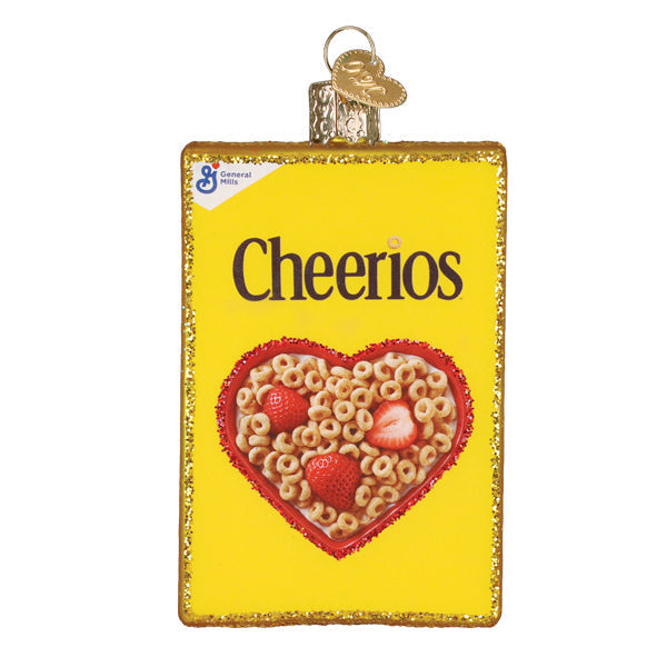 Old World Christmas: Cheerios Box Christmas Ornament