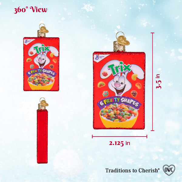 Old World Christmas: Trix Box Christmas Ornament