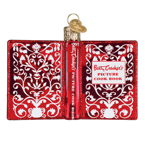 Old World Christmas: Betty Crocker Cookbook Christmas Ornament
