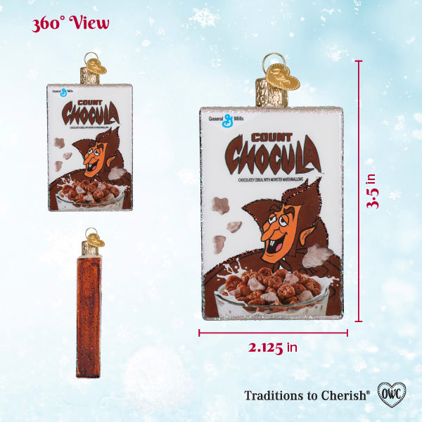 Old World Christmas: Count Chocula Box Christmas Ornament