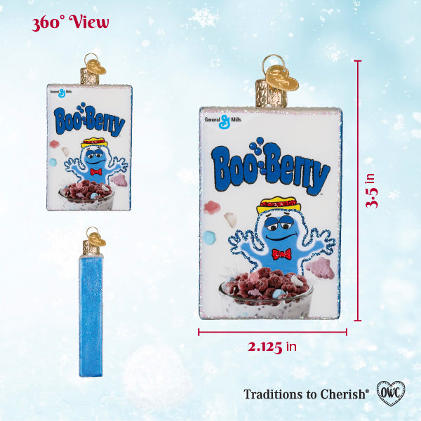 Old World Christmas: Boo Berry Box Christmas Ornament