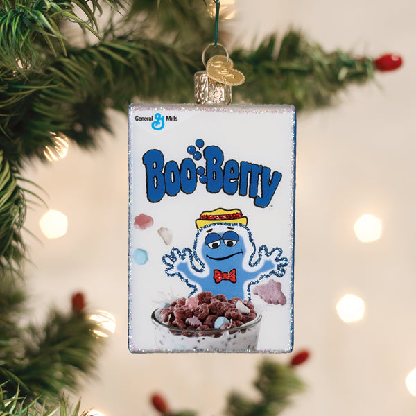 Old World Christmas: Boo Berry Box Christmas Ornament
