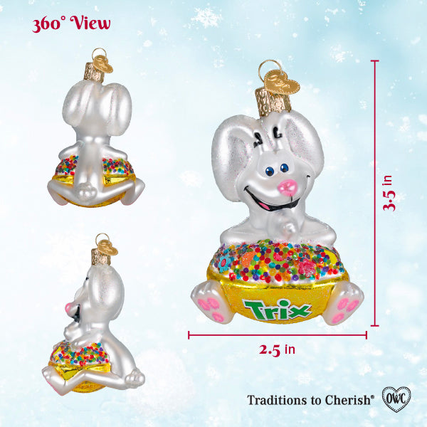 Old World Christmas: Trix Rabbit Christmas Ornament