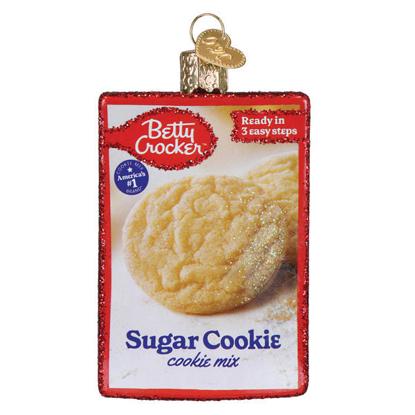 Old World Christmas: Betty Crocker Sugar Cookie Mix Christmas Ornament