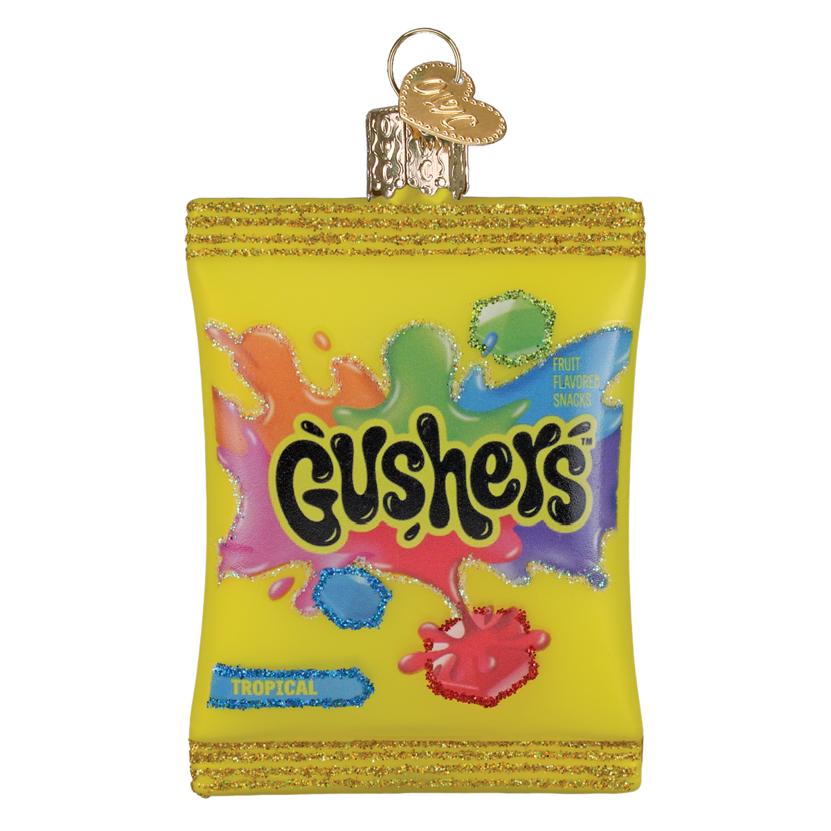 Old World Christmas: Gushers Fruit Snacks Christmas Ornament