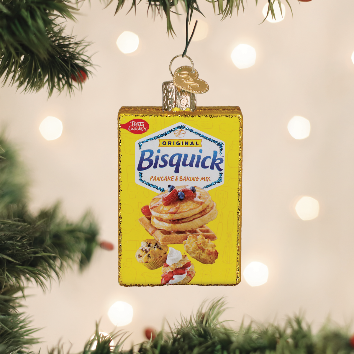 Old World Christmas: Bisquick Christmas Ornament