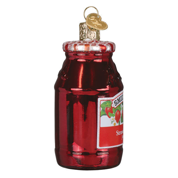 Old World Christmas: Smuckers® Strawberry Jam Christmas Ornament
