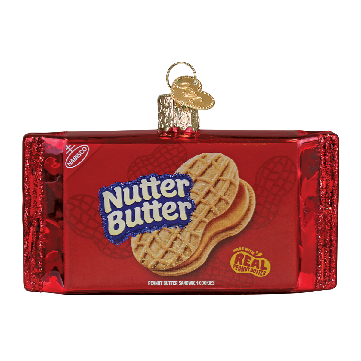 Old World Christmas: Nutter Butter Christmas Ornament