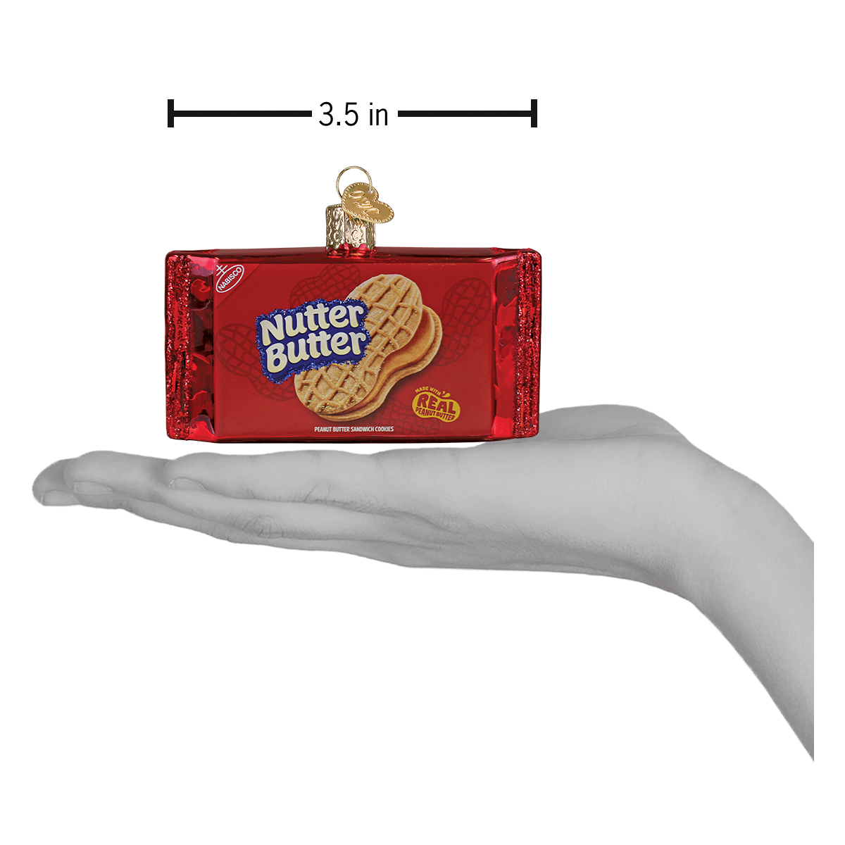 Old World Christmas: Nutter Butter Christmas Ornament