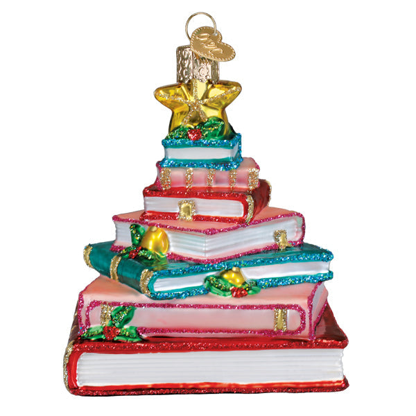 Old World Christmas: Book Club Tree Christmas Ornament
