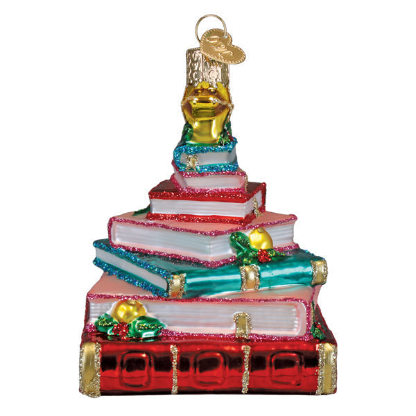 Old World Christmas: Book Club Tree Christmas Ornament