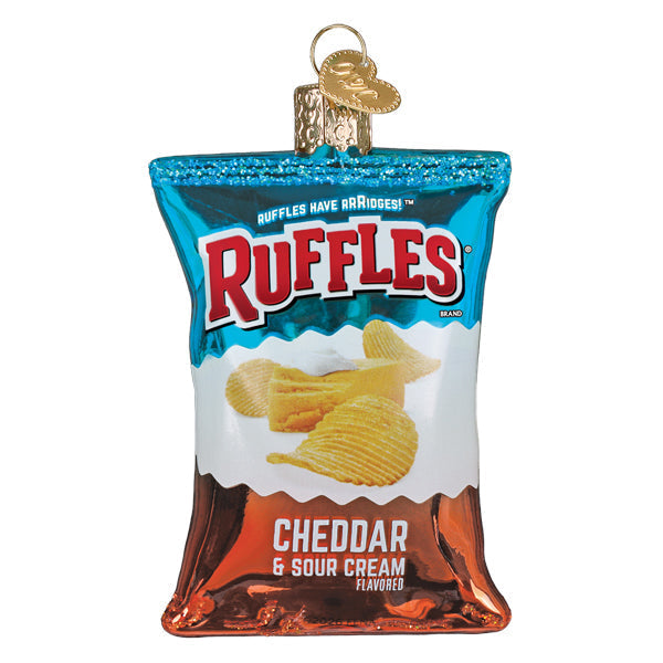 Old World Christmas: Ruffles Cheddar Sour Cream Chi Christmas Ornament