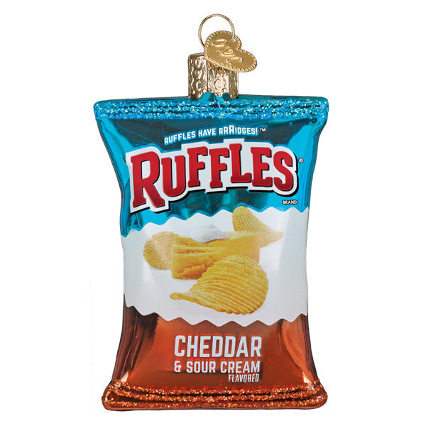 Old World Christmas: Ruffles Cheddar Sour Cream Chi Christmas Ornament