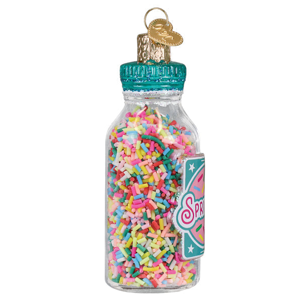 Old World Christmas: Jar Of Sprinkles Christmas Ornament