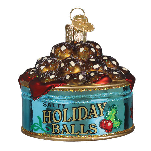 Old World Christmas: Salty Holiday Balls Christmas Ornament