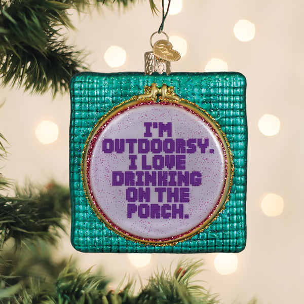 Old World Christmas: Im Outdoorsy Christmas Ornament