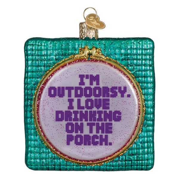 Old World Christmas: Im Outdoorsy Christmas Ornament