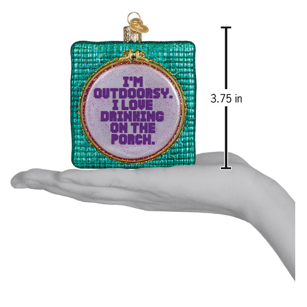 Old World Christmas: Im Outdoorsy Christmas Ornament