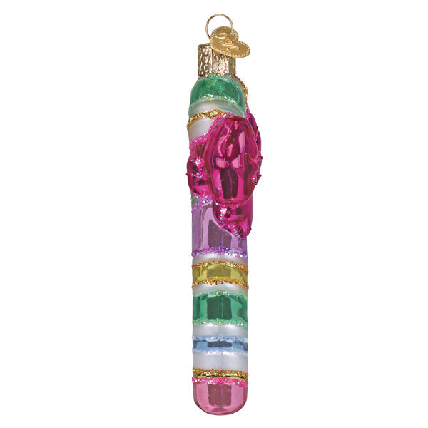 Old World Christmas: Pastel Candy Cane Christmas Ornament
