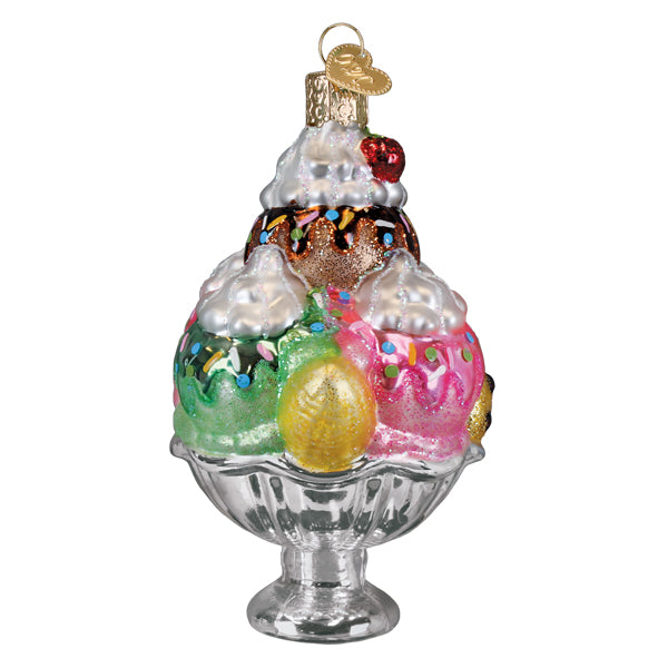 Old World Christmas: Decadence Delight Sundae Christmas Ornament