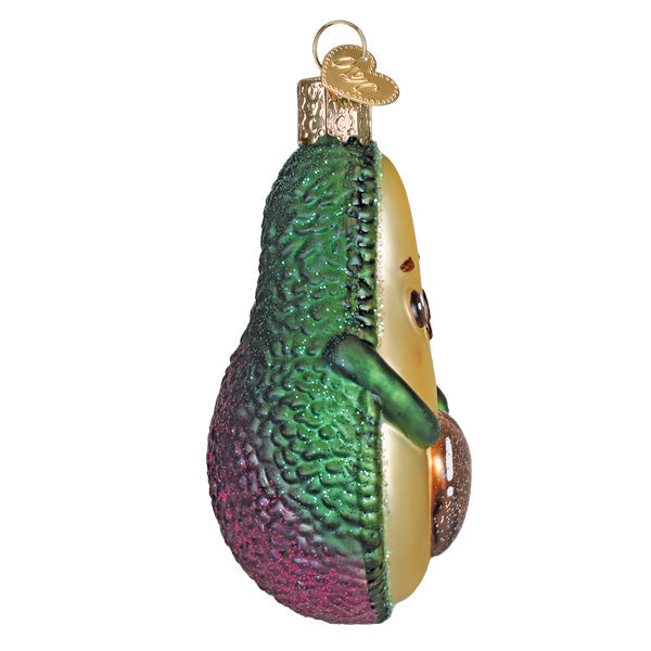 Old World Christmas: Happy Avocado Christmas Ornament