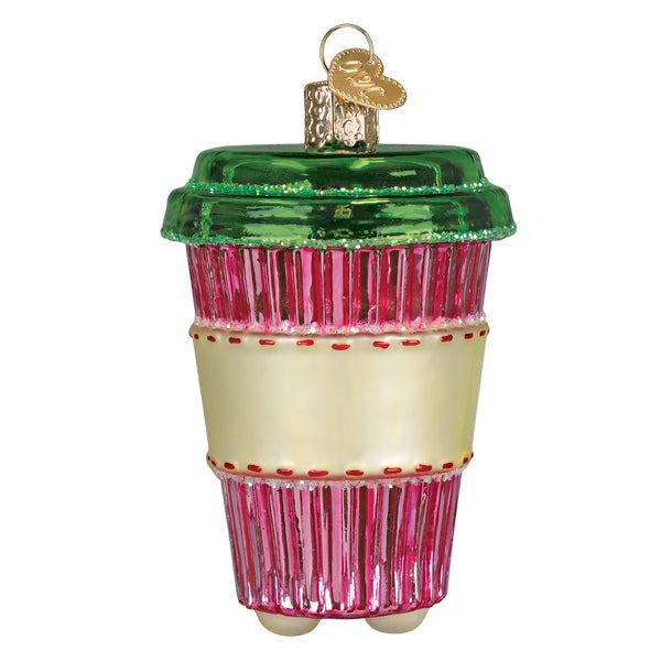 Old World Christmas: Happy Coffee Christmas Ornament