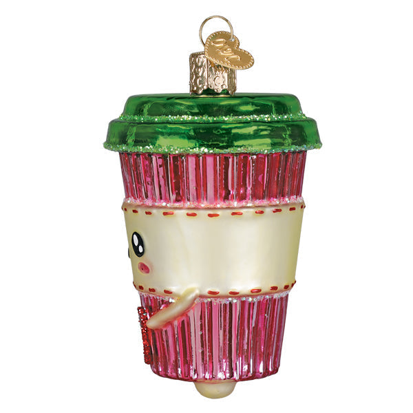 Old World Christmas: Happy Coffee Christmas Ornament