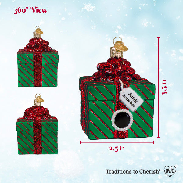 Old World Christmas: Junk In The Box Christmas Ornament