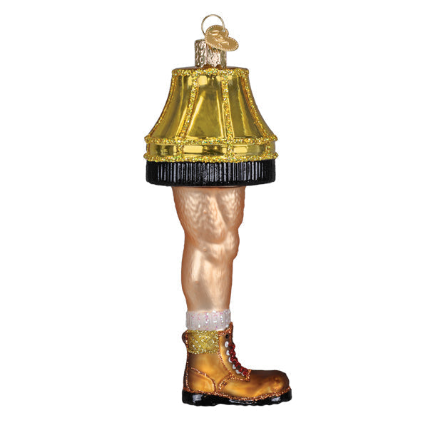 Old World Christmas: Man Leg Lamp Christmas Ornament