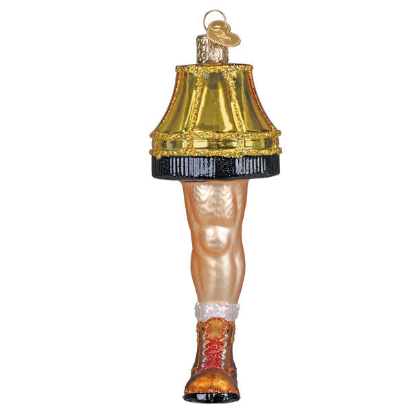 Old World Christmas: Man Leg Lamp Christmas Ornament