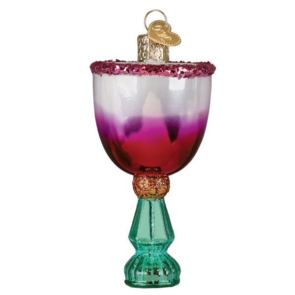 Old World Christmas: Mistletoe Cocktail Christmas Ornament