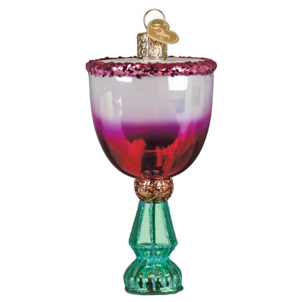Old World Christmas: Mistletoe Cocktail Christmas Ornament