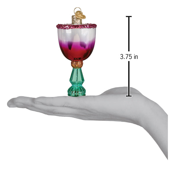 Old World Christmas: Mistletoe Cocktail Christmas Ornament