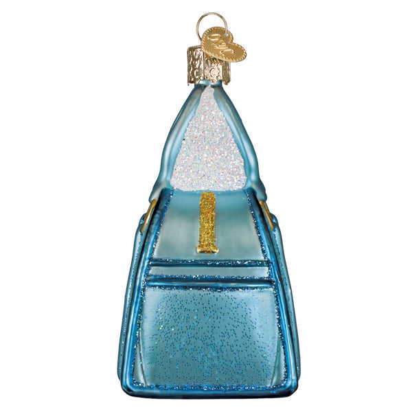 Old World Christmas: Satchel Purse Christmas Ornament