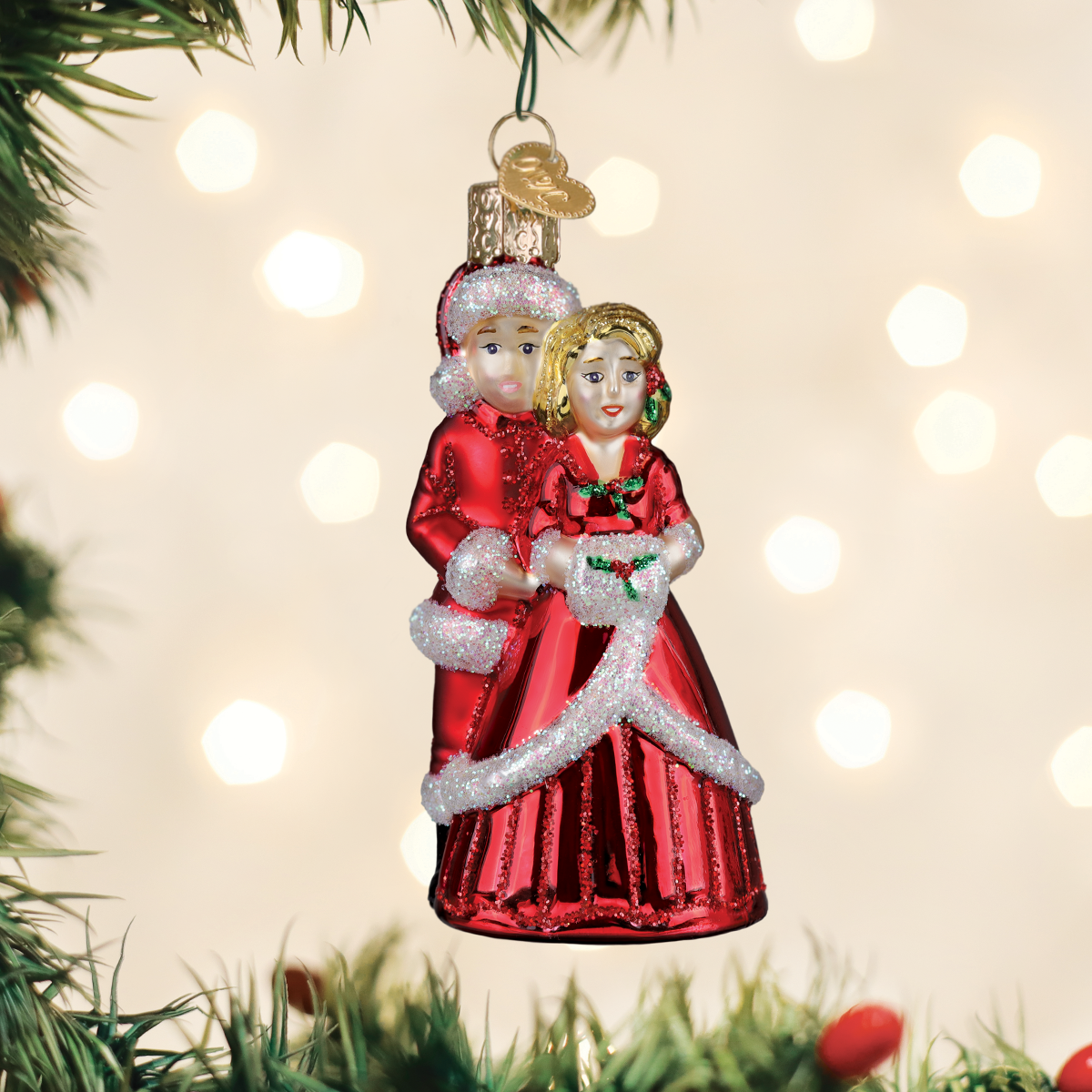 Old World Christmas: Dreaming Of Snowfall Christmas Ornament