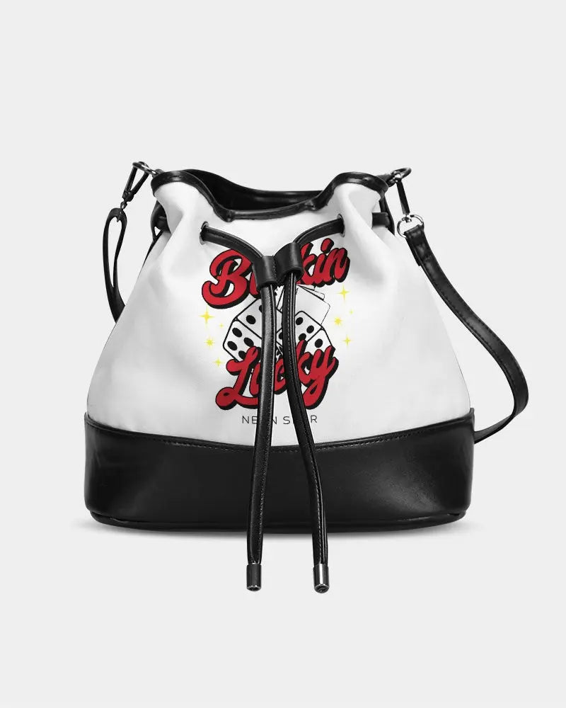 Buckin Lucky Drawstring Bucket Bag | HT Animal Supply