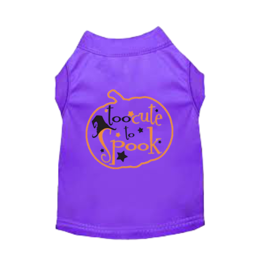 Too Cute to Spook Dog T-Shirt