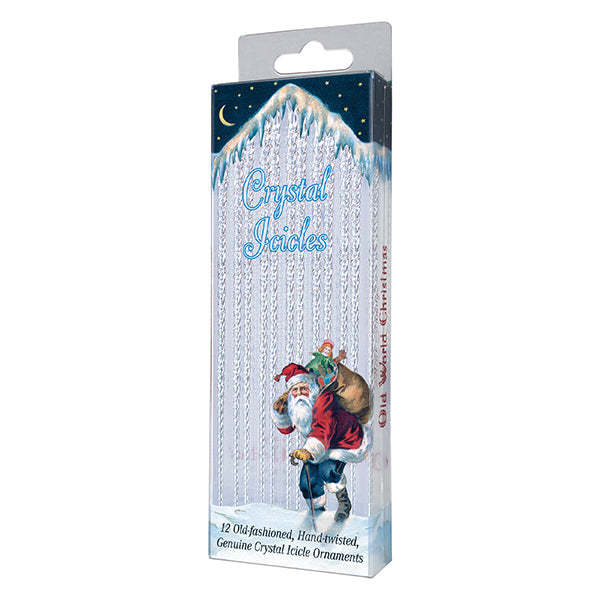 Old World Christmas: 12 Crystal Icicles Christmas Ornament