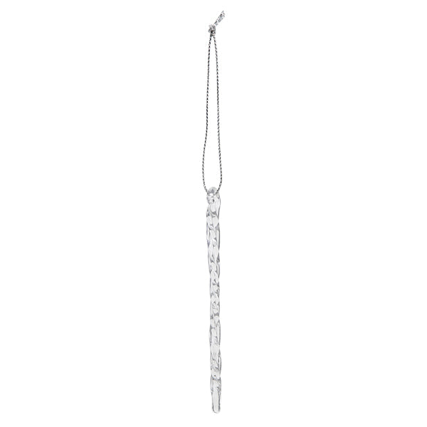 Old World Christmas: Clear Glass Icicles Set Of 6 Christmas Ornament